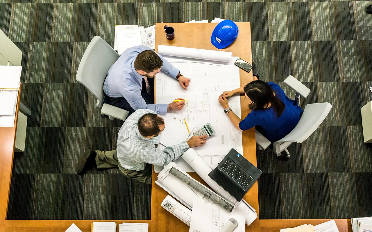 Meeting, business, architect — The Importance of High-Quality Content Writing for Digital Marketing