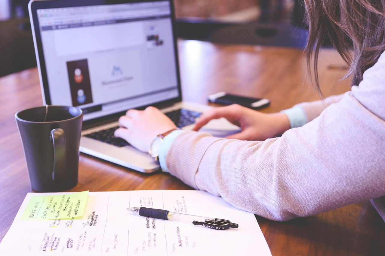 Student, typing, keyboard — Ultimate Performance: Optimize Your Minecraft Server Hosting